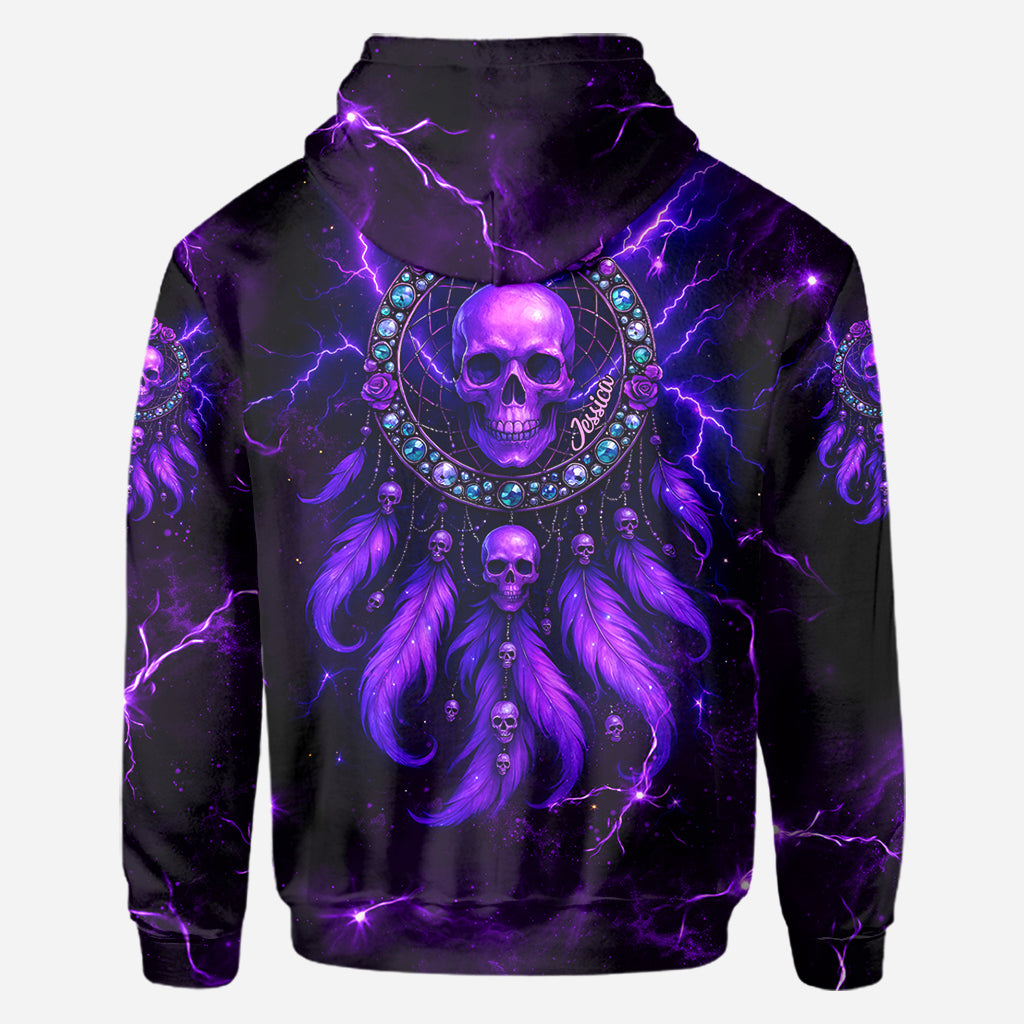 Beautiful Skull - Personalized Skull All Over Shirt