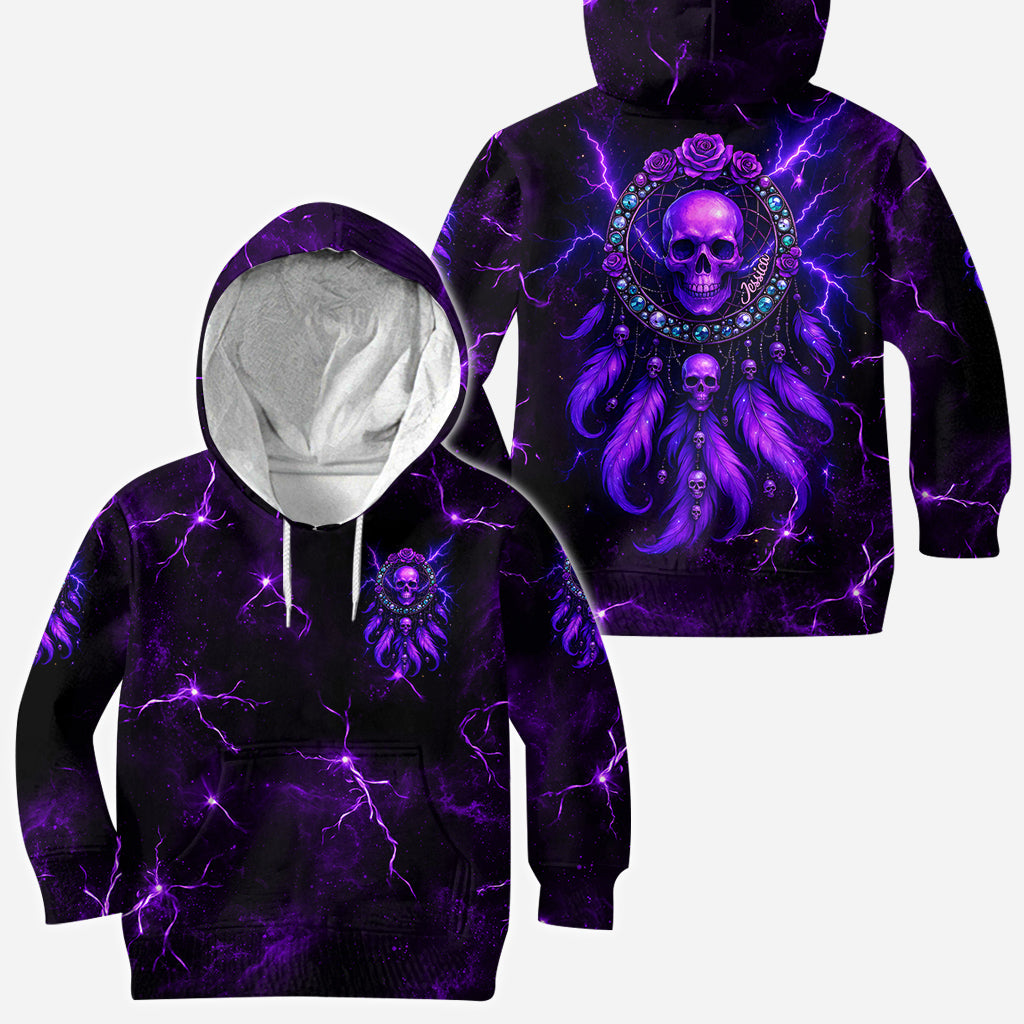 Beautiful Skull - Personalized Skull All Over Shirt