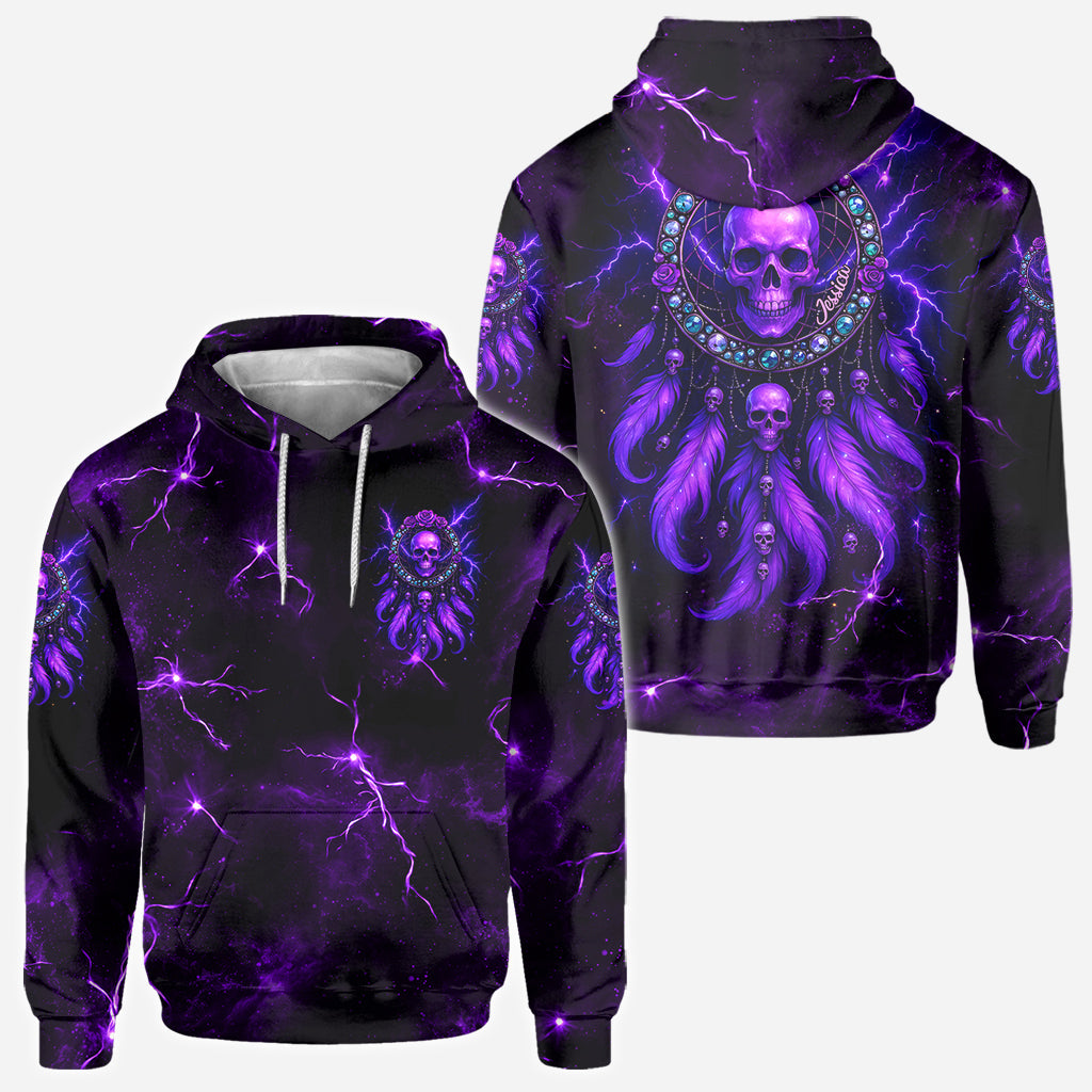 Beautiful Skull - Personalized Skull All Over Shirt