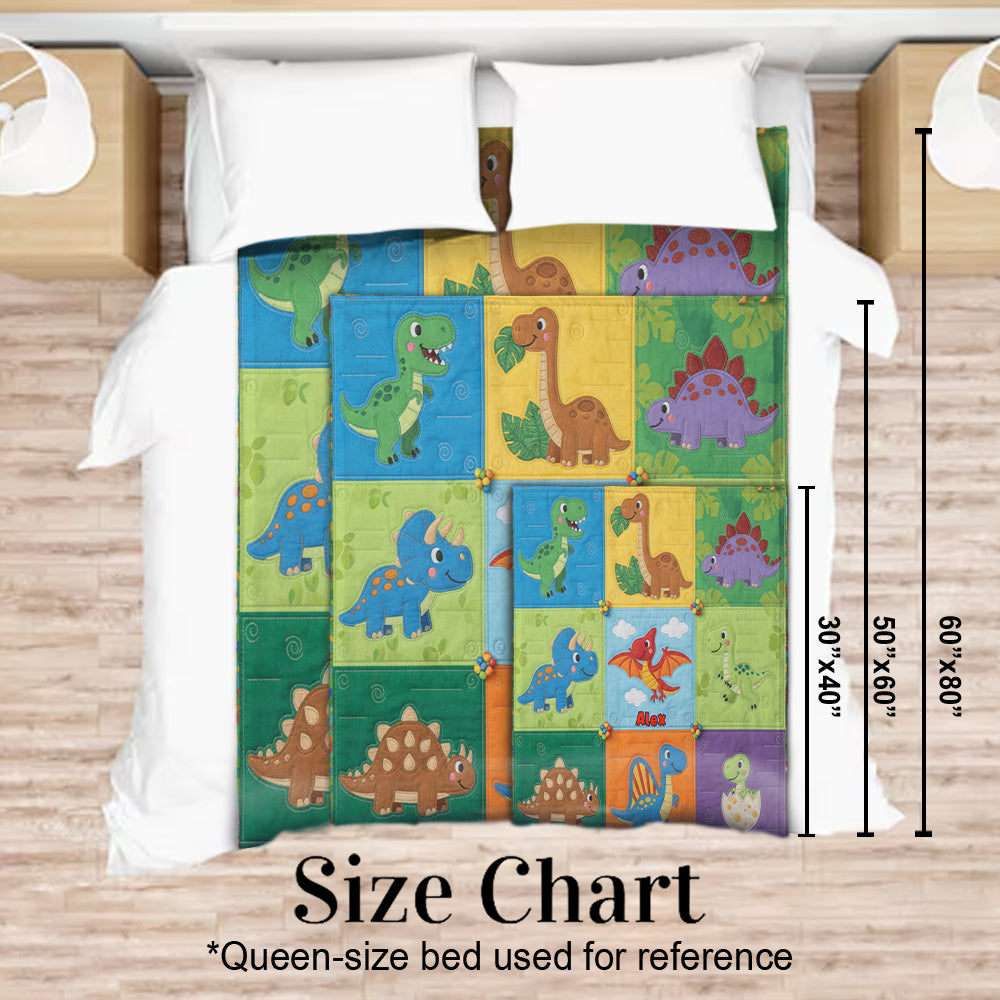 Cadeaux uniques pour enfants - Couverture personnalisée style patchwork - Cadeau unique pour enfant