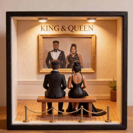 Notre Moment - Plaque acrylique personnalisée pour couple, en forme sur mesure