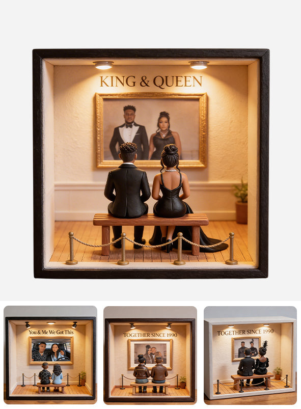 Our Moment - Personalized Couple Custom Shaped Acrylic Plaque