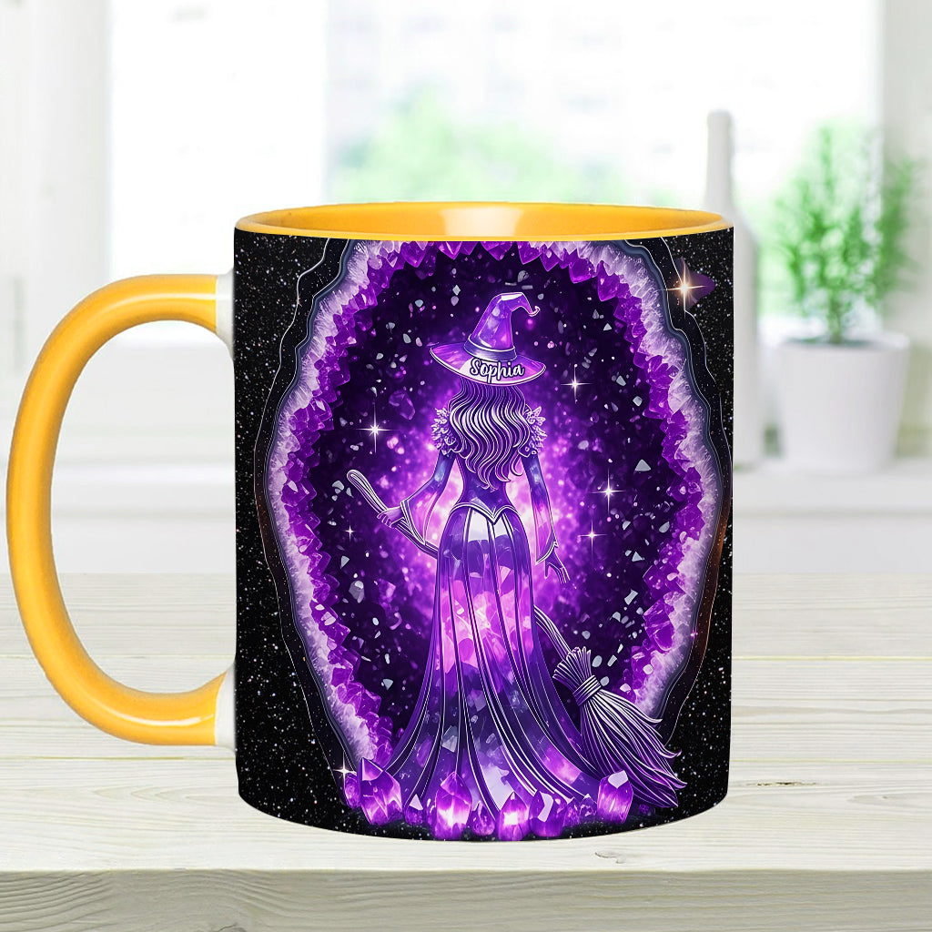 Beautiful Witch - Personalized Witch Accent Mug