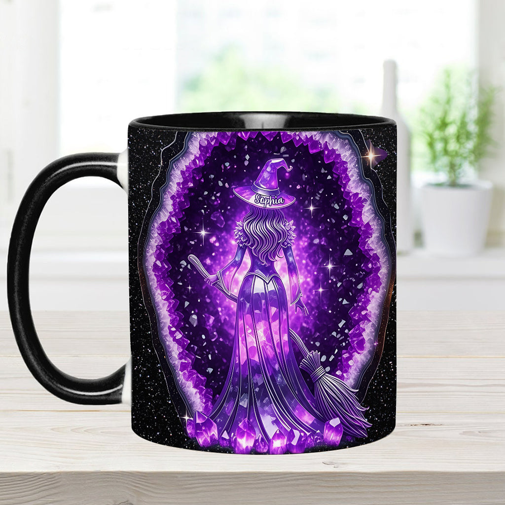 Beautiful Witch - Personalized Witch Accent Mug