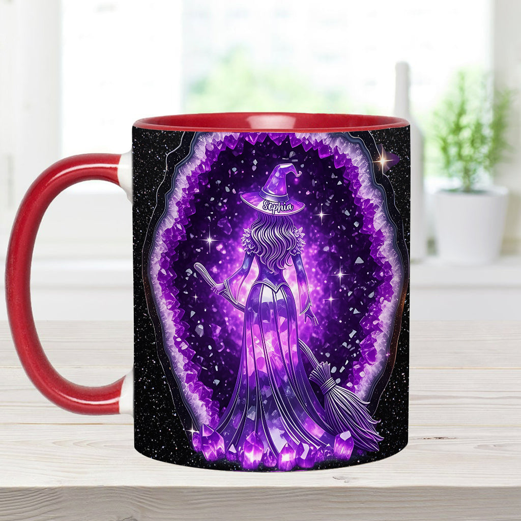 Beautiful Witch - Personalized Witch Accent Mug