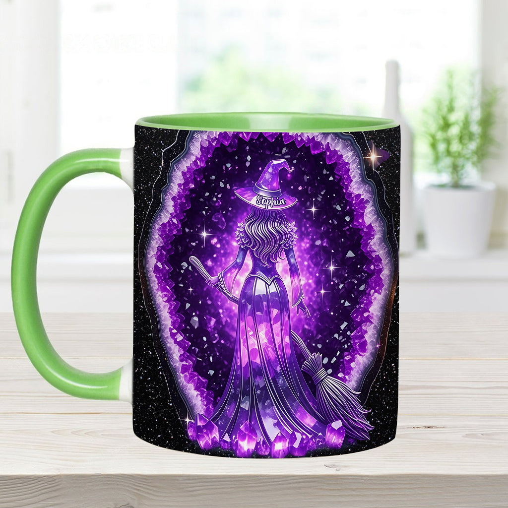 Beautiful Witch - Personalized Witch Accent Mug