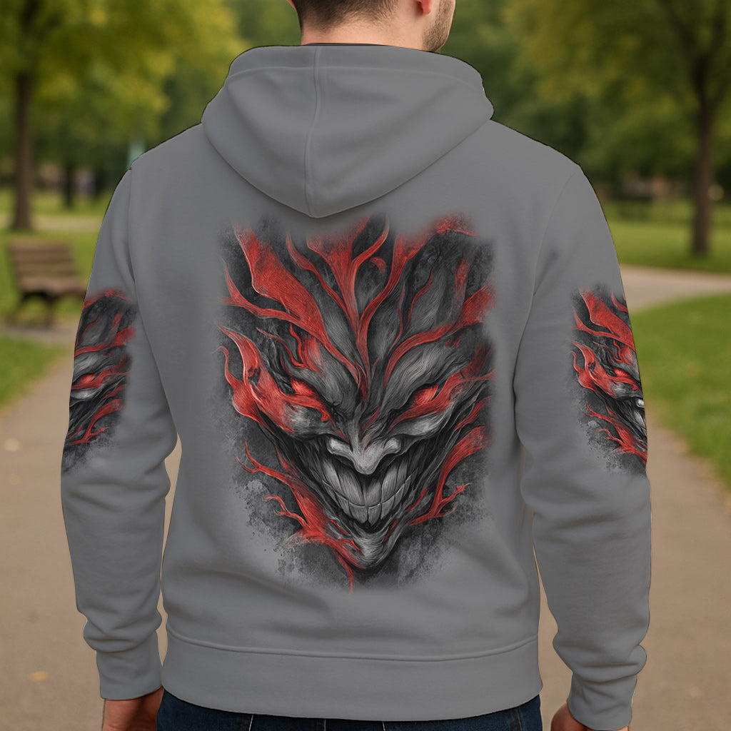 Je ne suis jamais seul - T-shirt personnalisé à motif de crâne