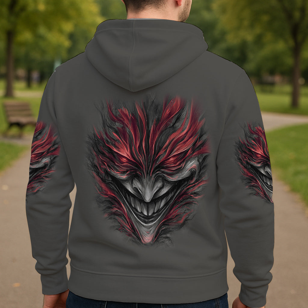 Je ne suis jamais seul - T-shirt personnalisé à motif de crâne