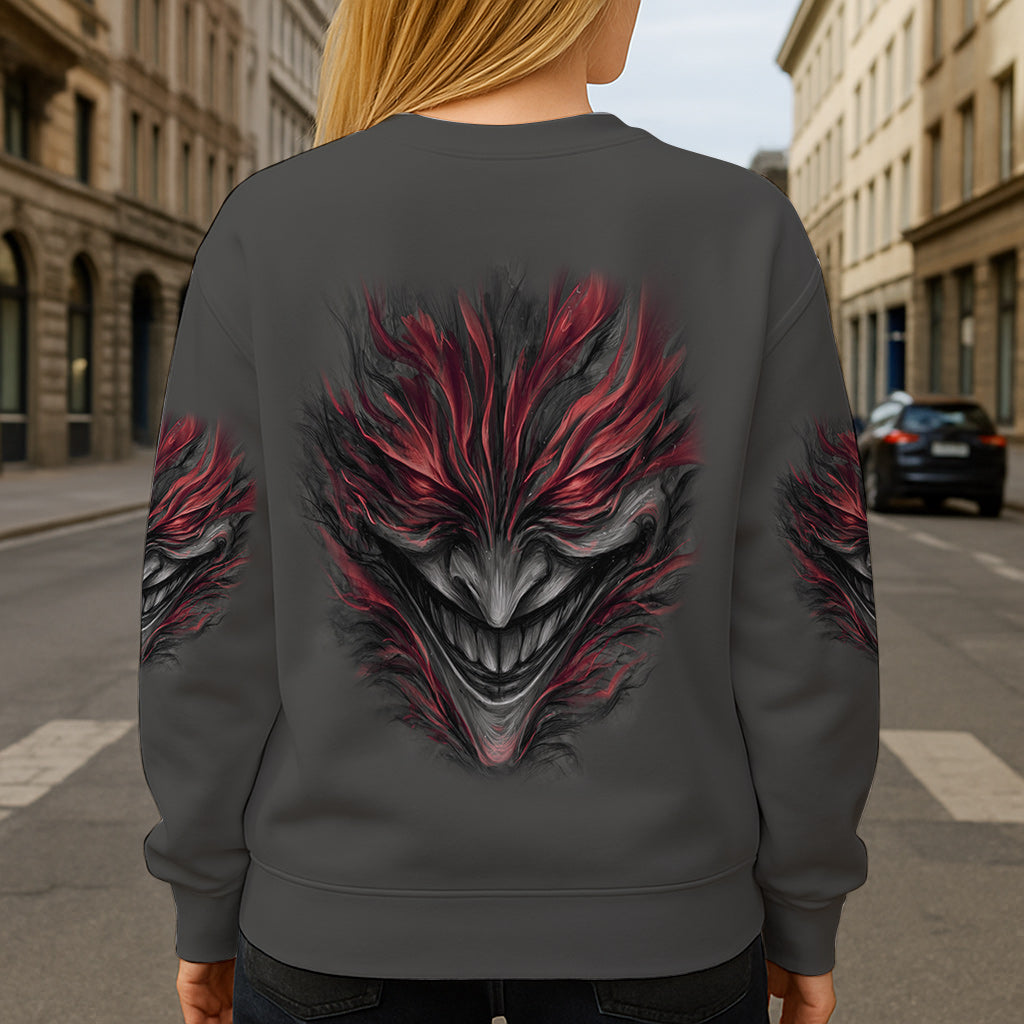 Je ne suis jamais seul - T-shirt personnalisé à motif de crâne