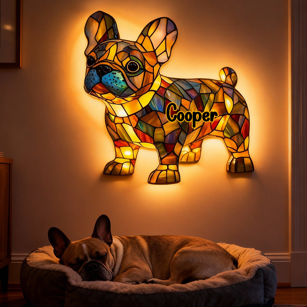 LightPup Home Decor - Personalized Dog LED Light Acrylic Sign