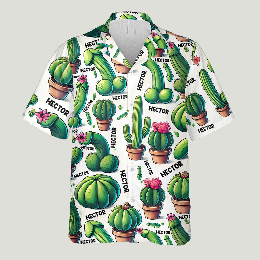 Adult Humor Pattern - Personalized Sea Lover Hawaiian Shirt