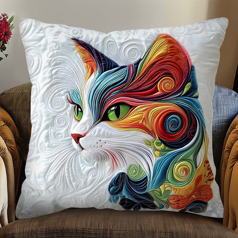 Adorable coussin décoratif Chat - Chat