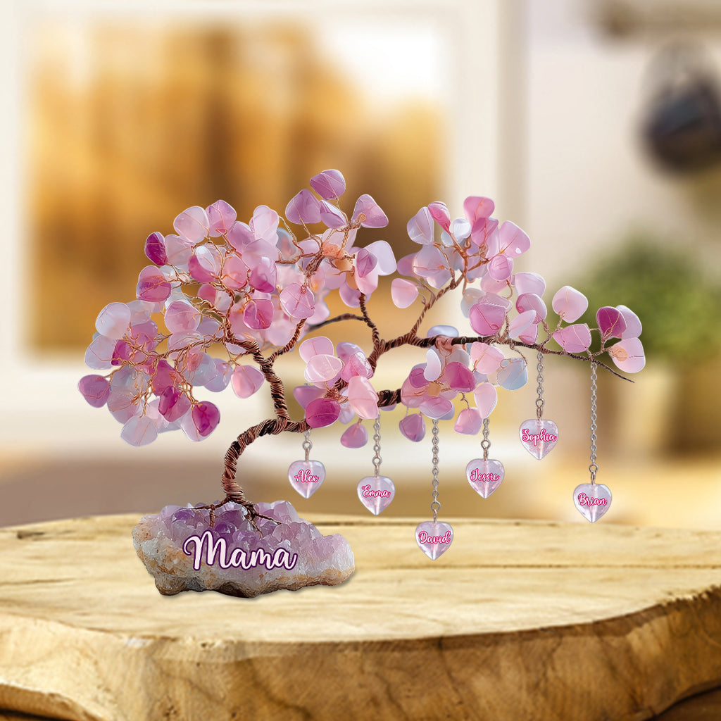 Cadeau de Noël pour maman/mère... - Plaque acrylique personnalisée en forme de maman