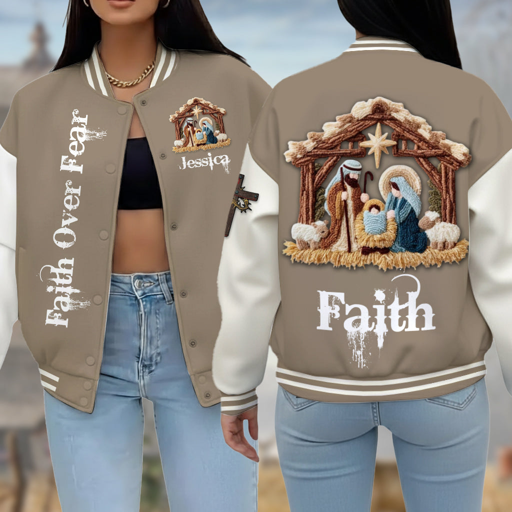 Faith - Personalized Christian Varsity Jacket
