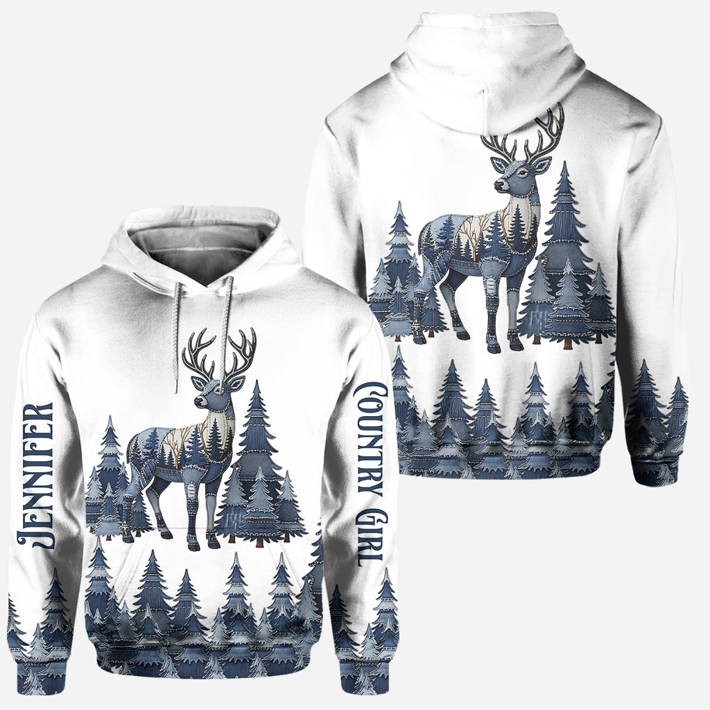 Chasse au cerf - Sweat à capuche et legging de chasse personnalisés