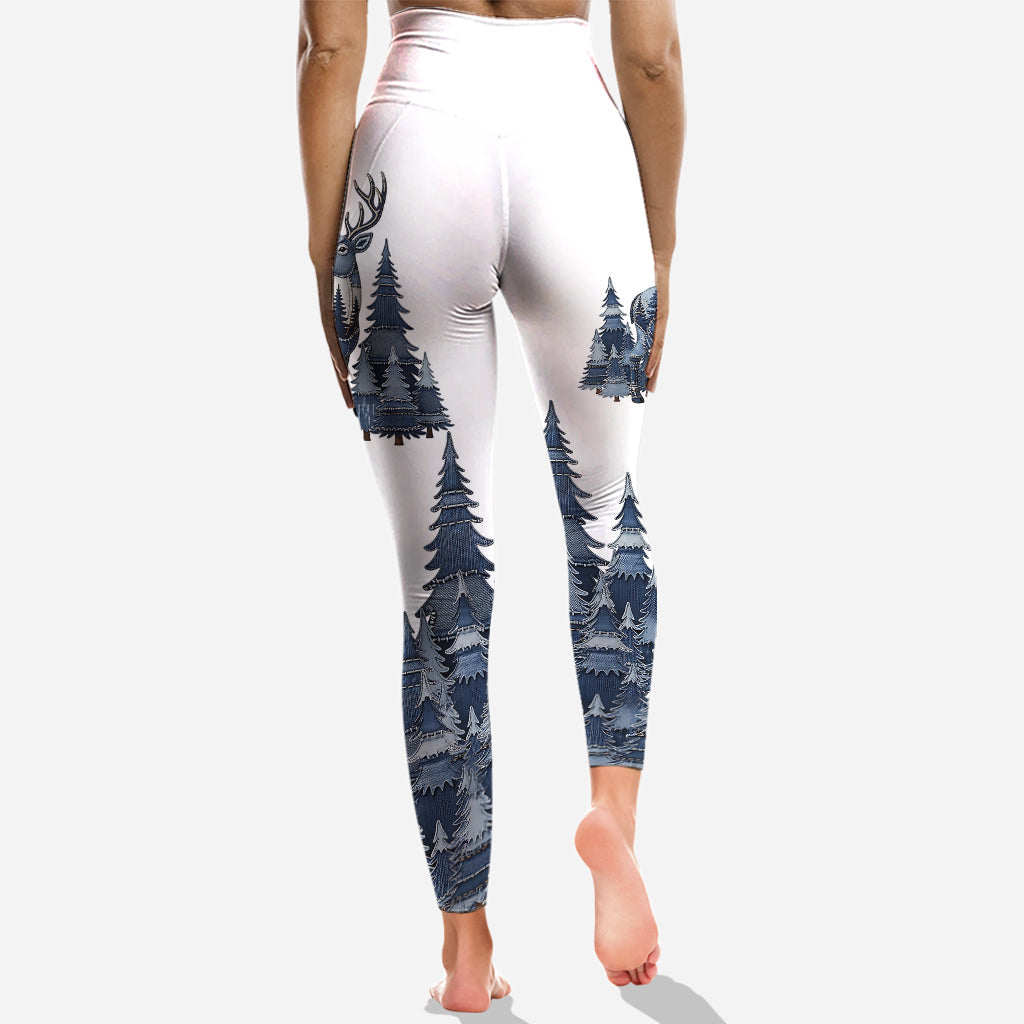 Chasse au cerf - Sweat à capuche et legging de chasse personnalisés