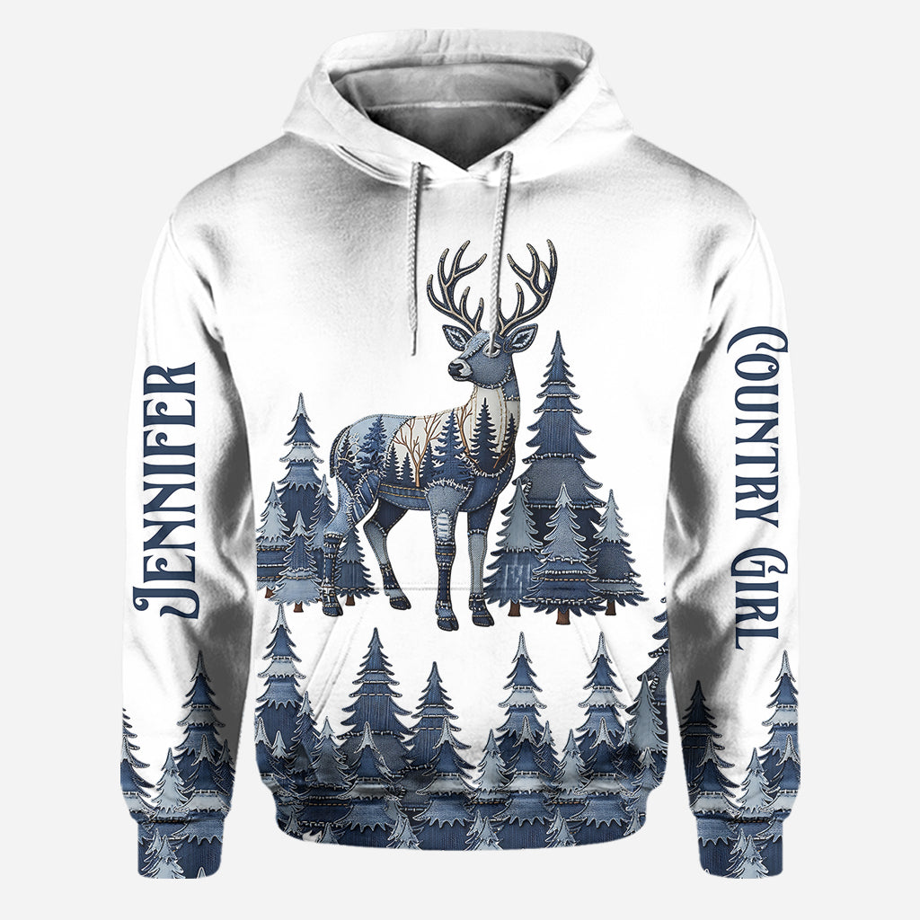 Chasse au cerf - Sweat à capuche et legging de chasse personnalisés