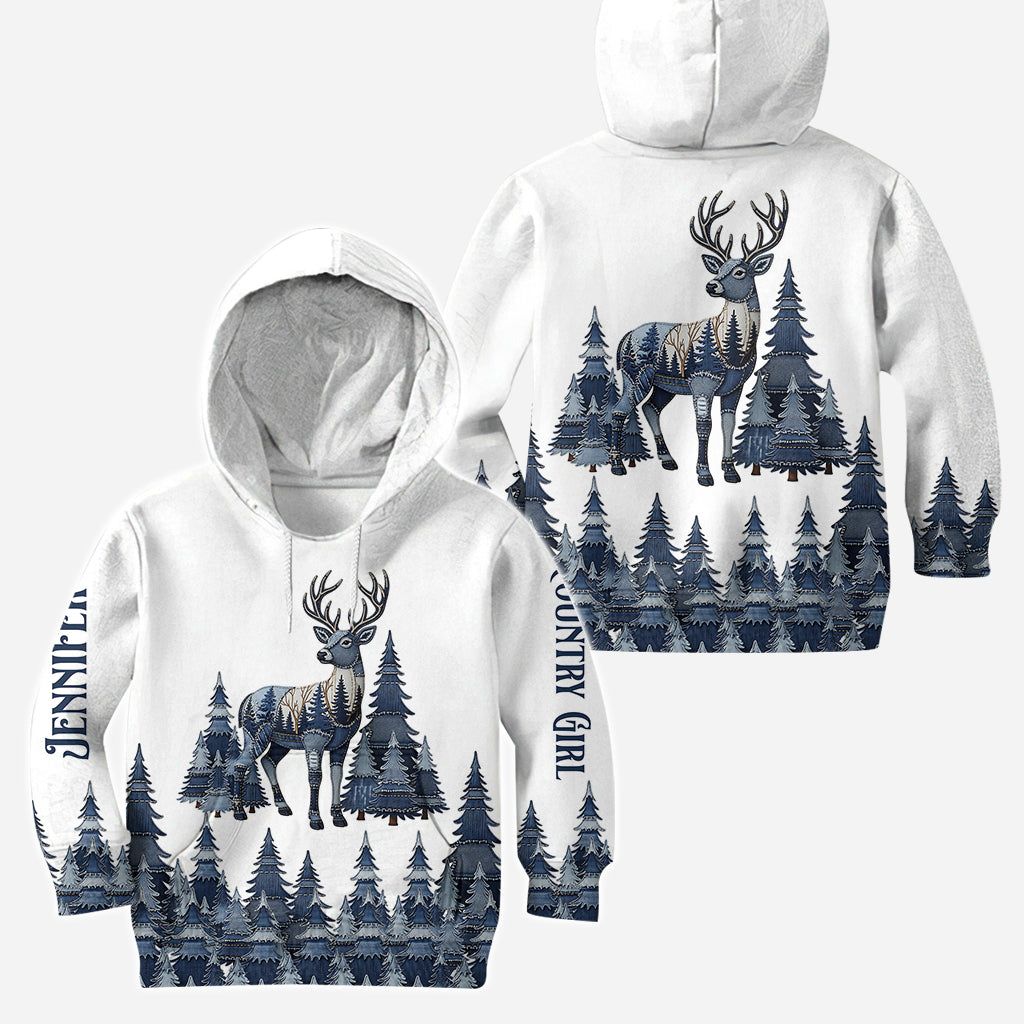 Chasse au cerf - Sweat à capuche et legging de chasse personnalisés