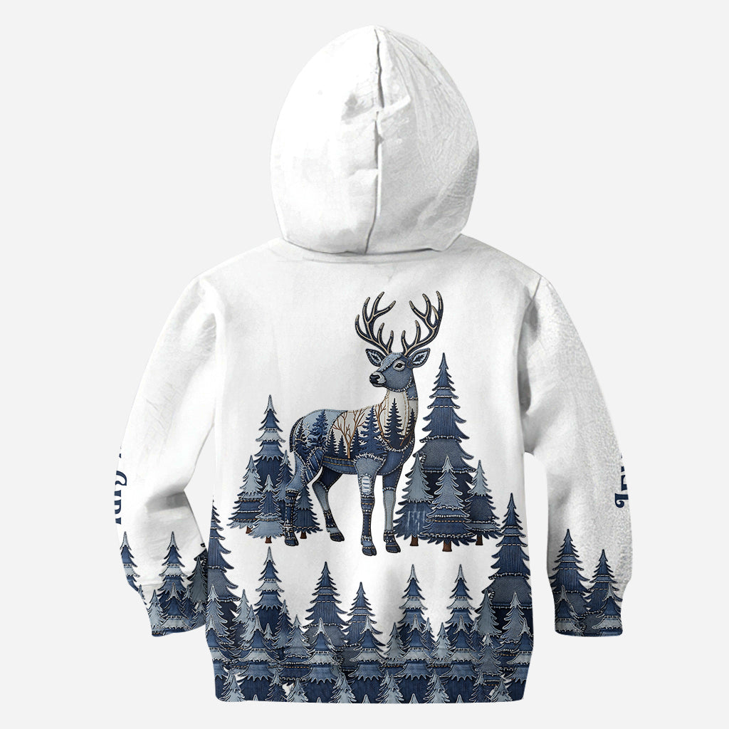Chasse au cerf - Sweat à capuche et legging de chasse personnalisés