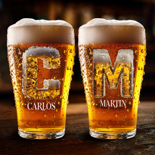 Amateur de bière - Verre à bière personnalisé