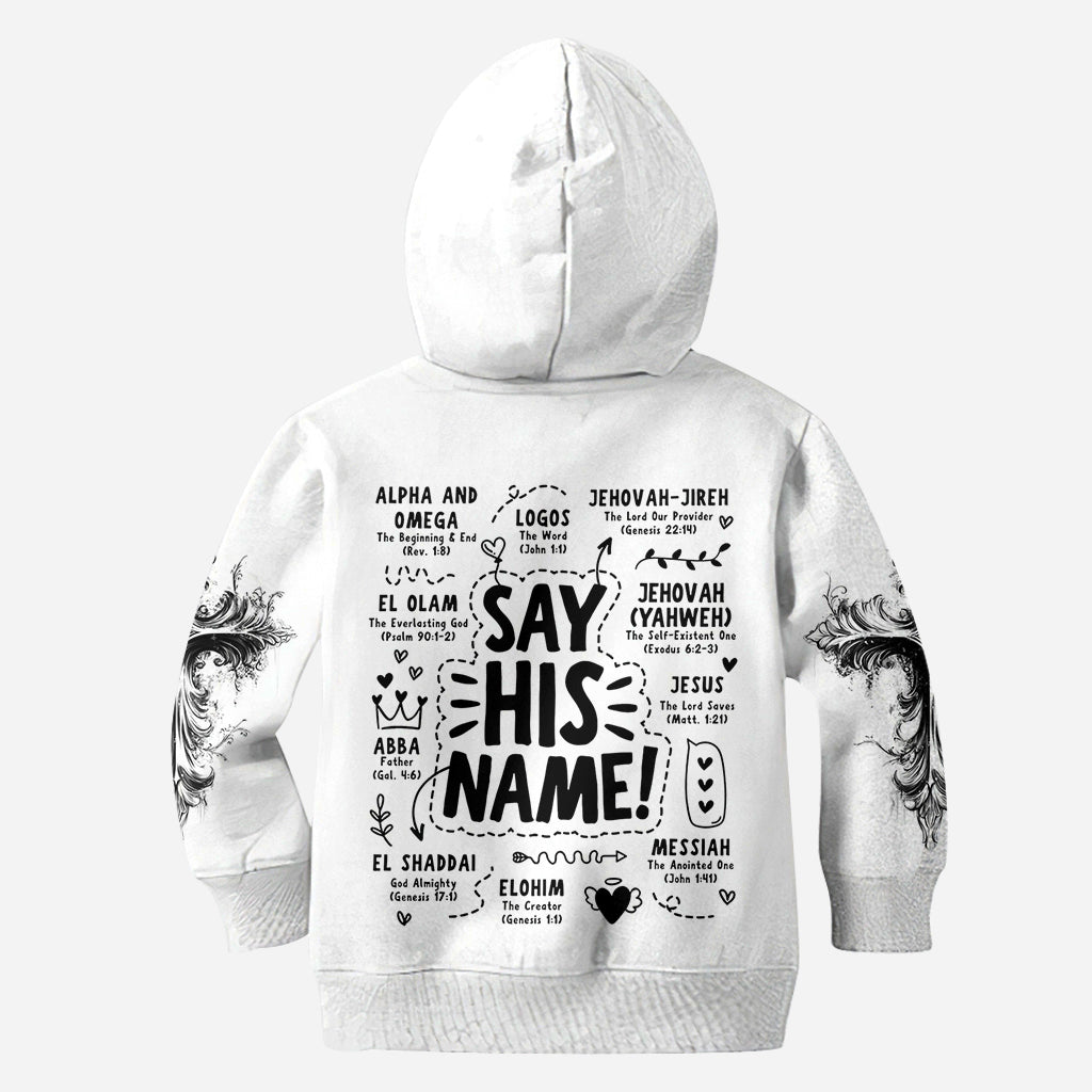 Dis Son Nom - T-shirt chrétien personnalisé intégral