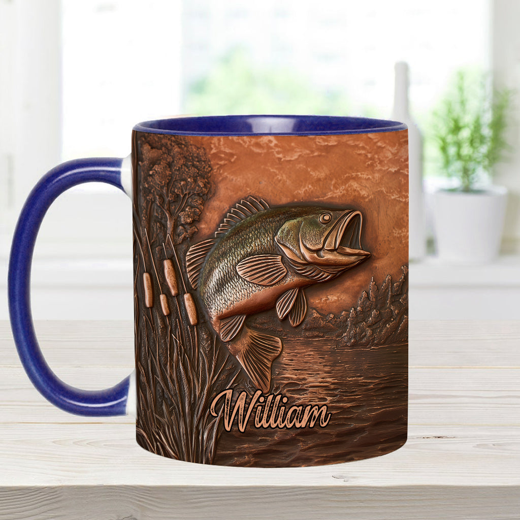 Le Meilleur Pêcheur - Mug personnalisé sur le thème de la pêche
