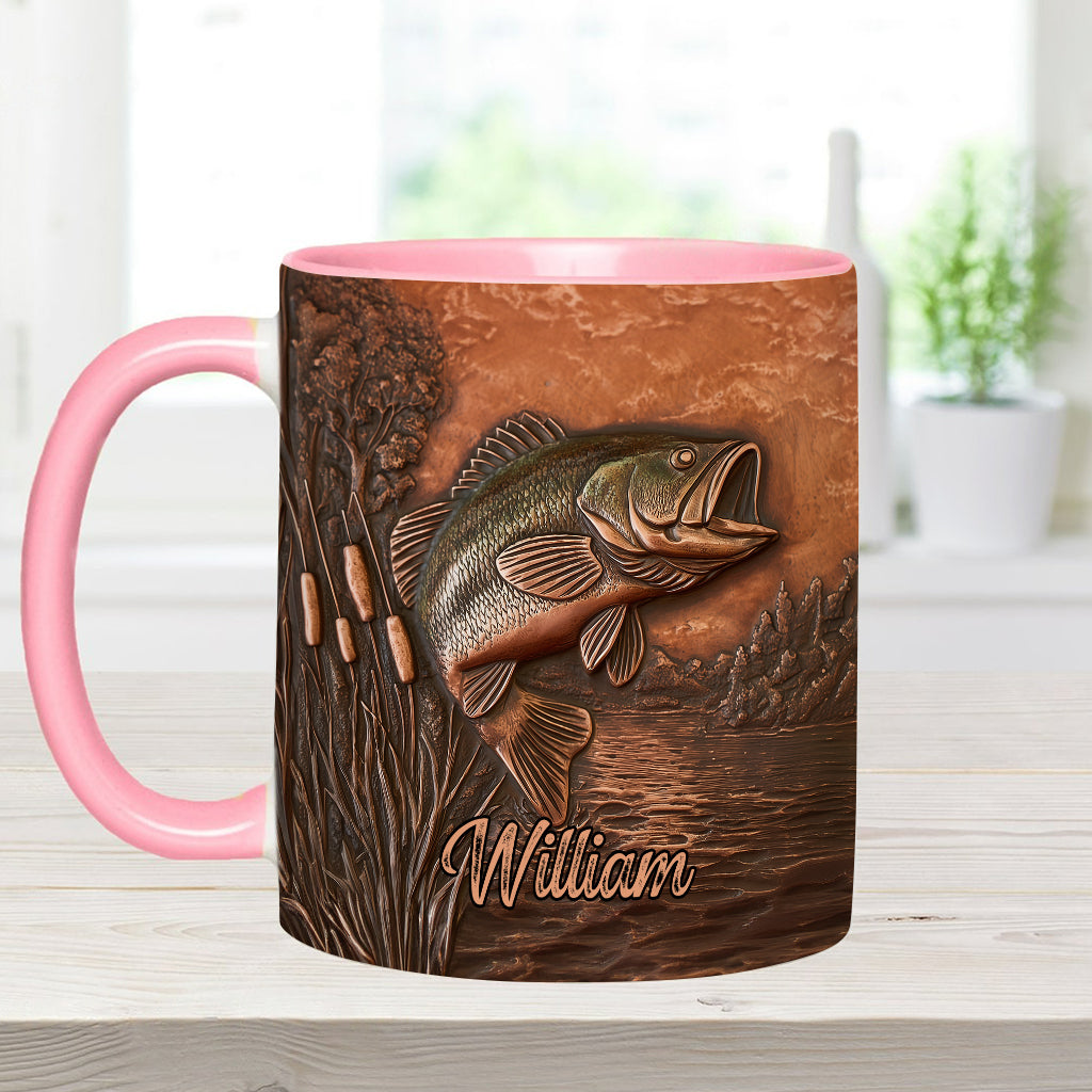 Le Meilleur Pêcheur - Mug personnalisé sur le thème de la pêche
