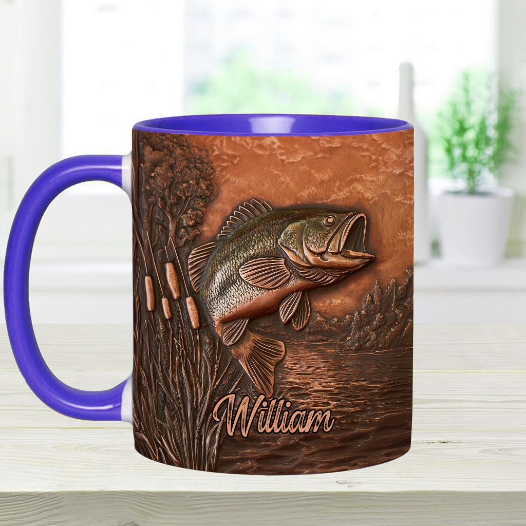 Le Meilleur Pêcheur - Mug personnalisé sur le thème de la pêche