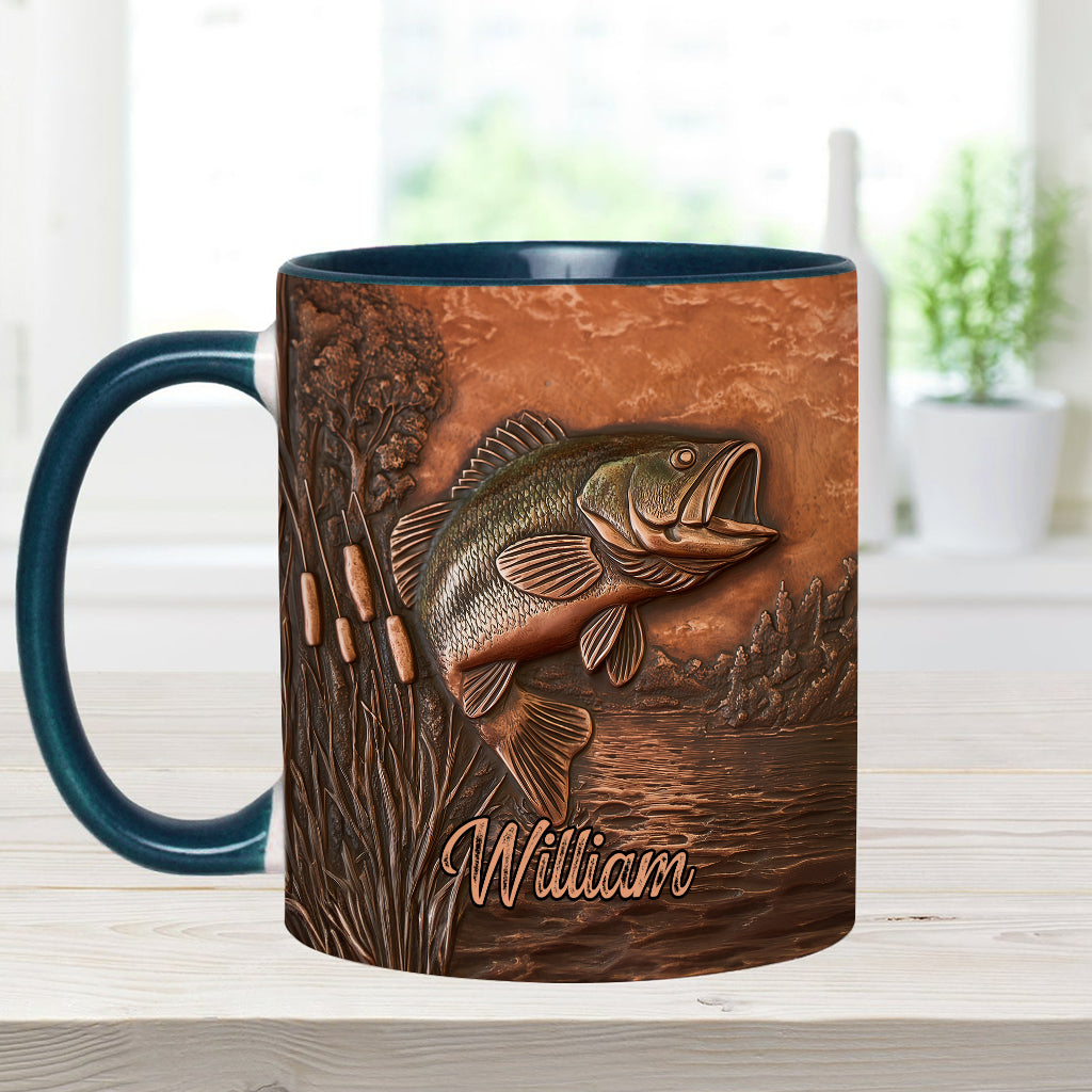 Le Meilleur Pêcheur - Mug personnalisé sur le thème de la pêche