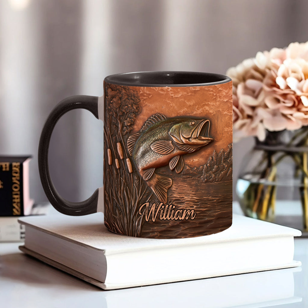 Le Meilleur Pêcheur - Mug personnalisé sur le thème de la pêche