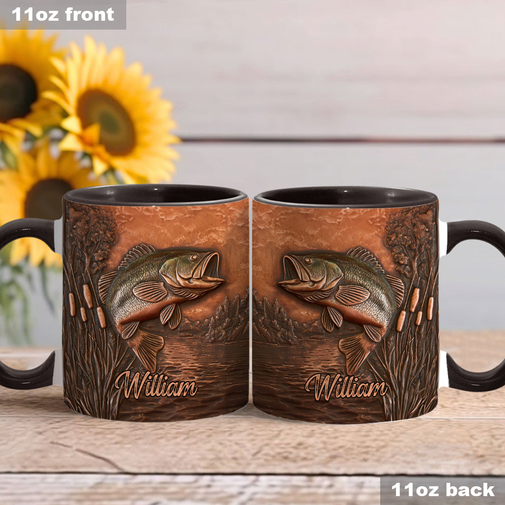 Le Meilleur Pêcheur - Mug personnalisé sur le thème de la pêche
