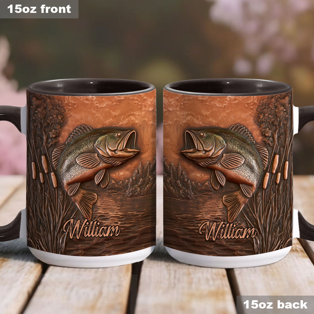Le Meilleur Pêcheur - Mug personnalisé sur le thème de la pêche