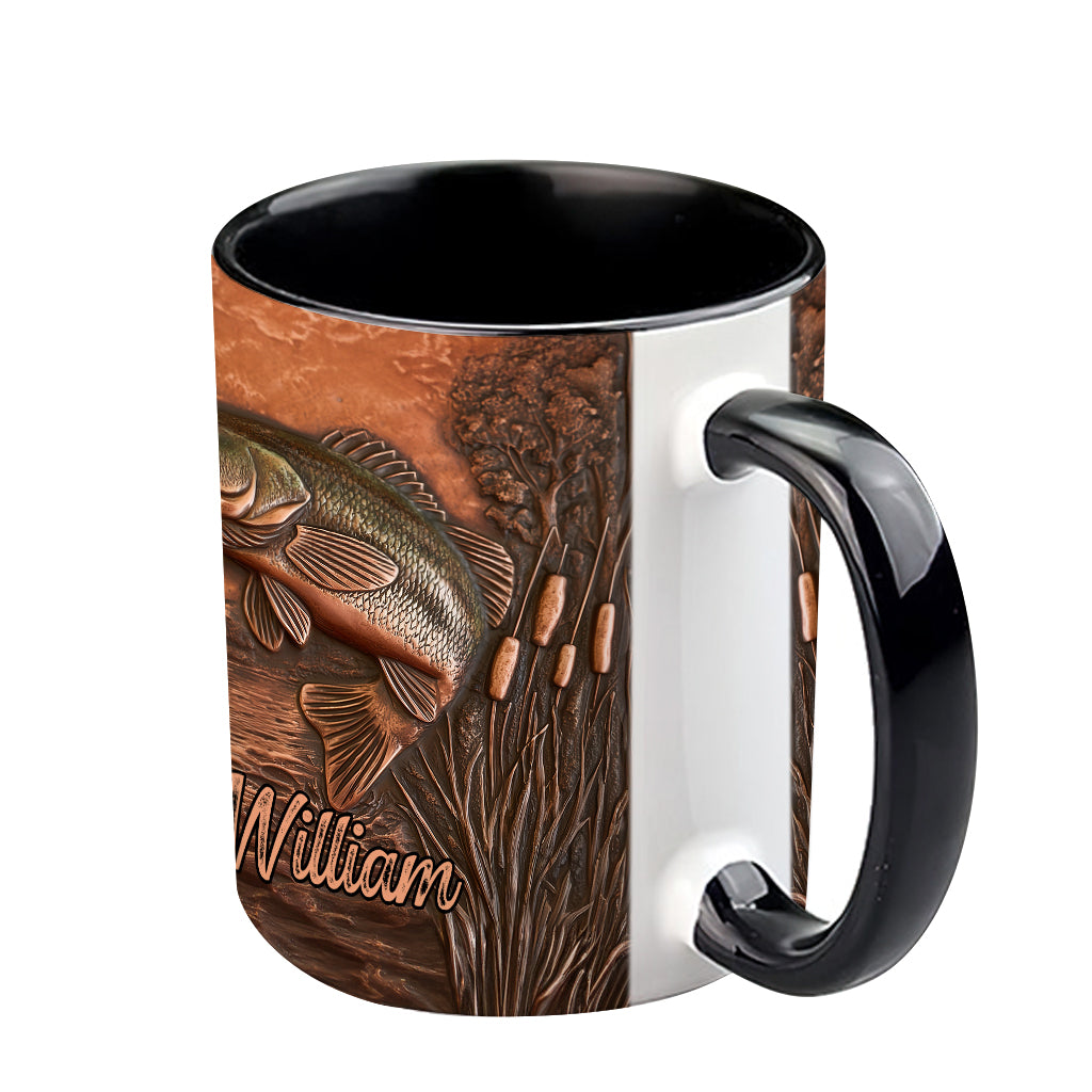 Le Meilleur Pêcheur - Mug personnalisé sur le thème de la pêche