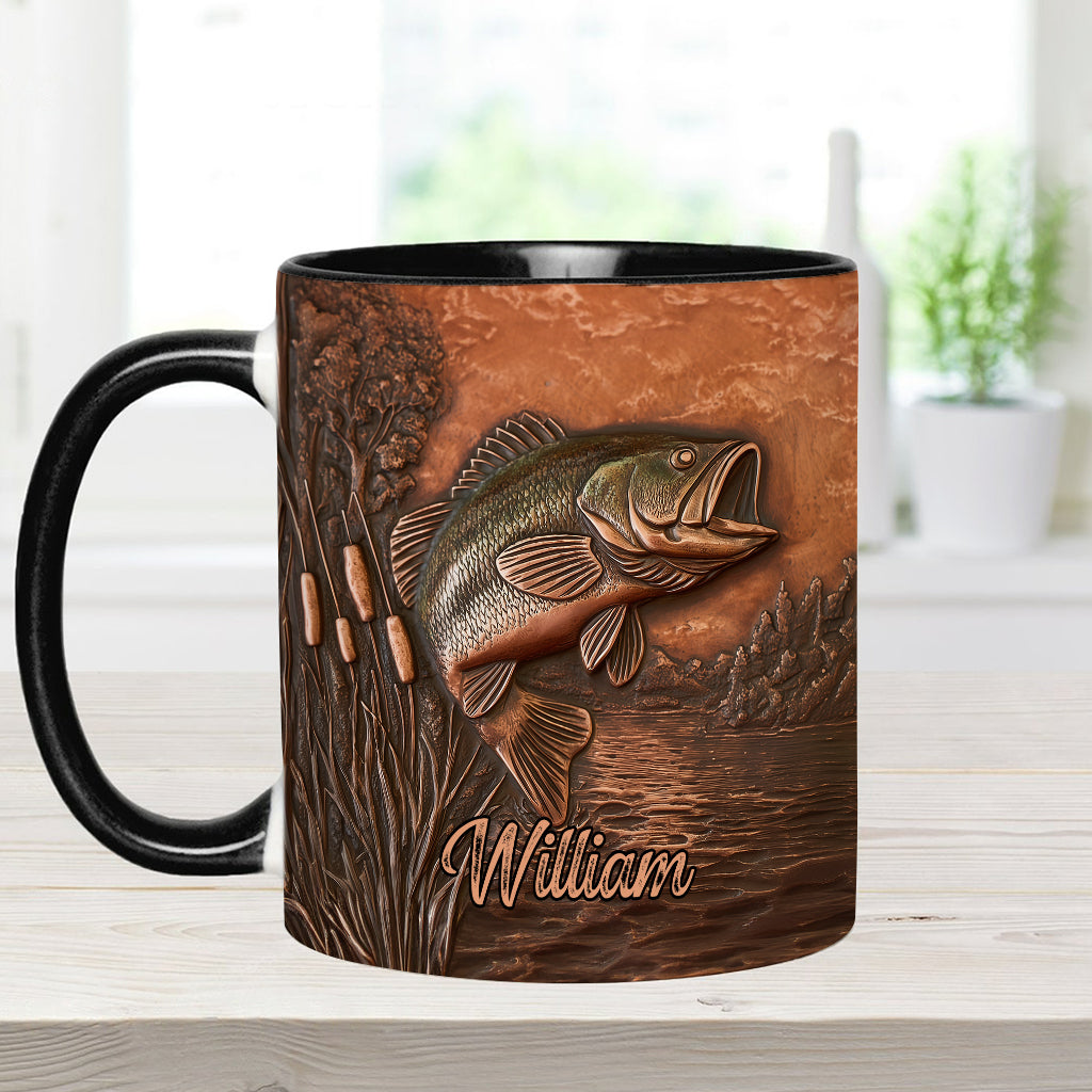Le Meilleur Pêcheur - Mug personnalisé sur le thème de la pêche