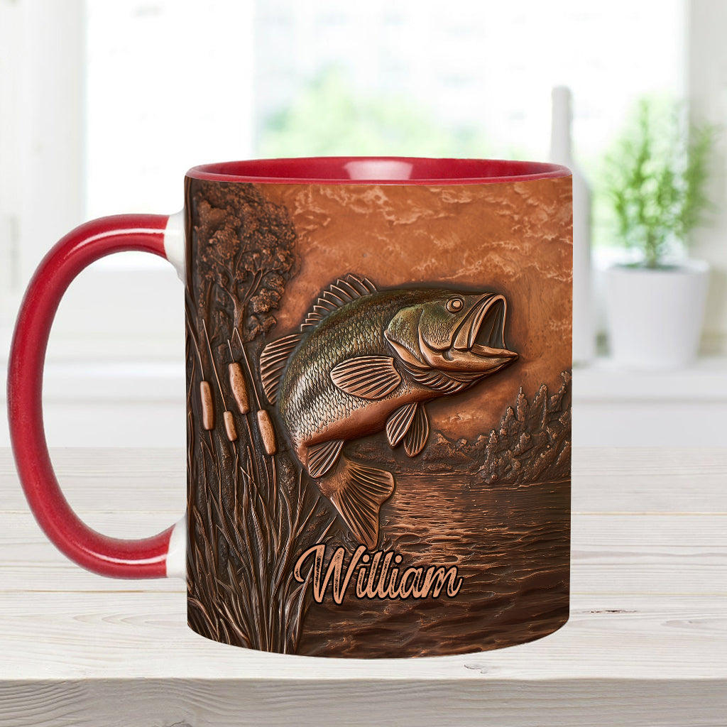 Le Meilleur Pêcheur - Mug personnalisé sur le thème de la pêche