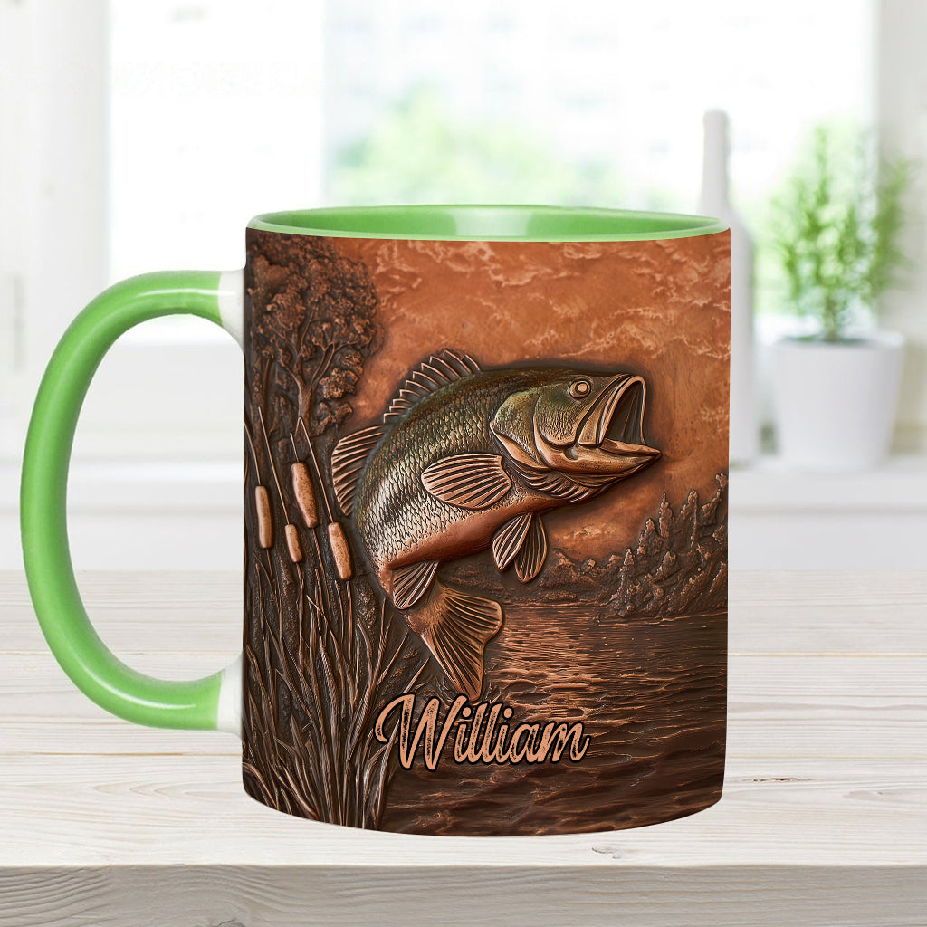Le Meilleur Pêcheur - Mug personnalisé sur le thème de la pêche