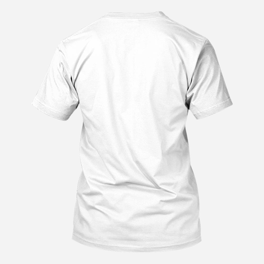 Fleurs de maman et grand-mère - T-shirt personnalisé intégral pour maman