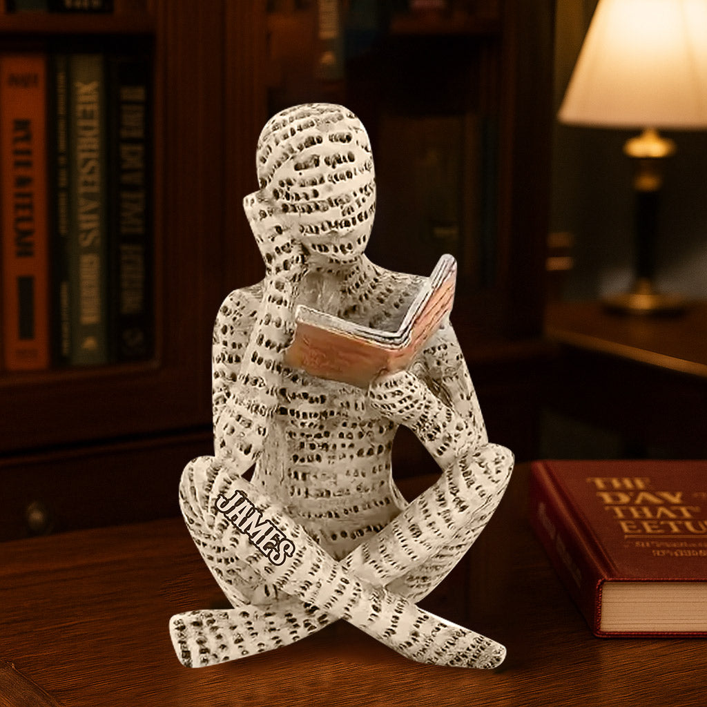 Je veux juste - Plaque en bois personnalisée en forme de livre