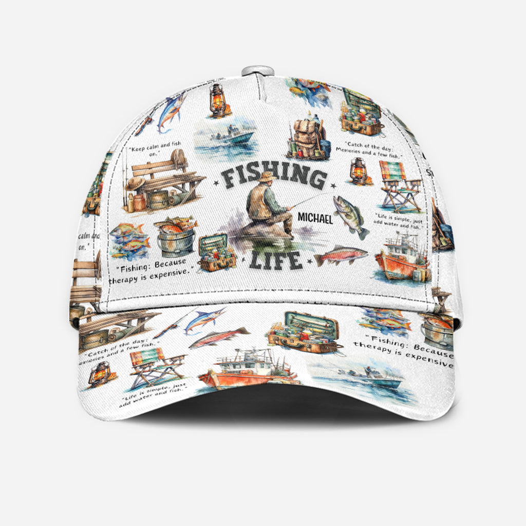 Passionné de pêche ? Casquette de pêche classique personnalisée