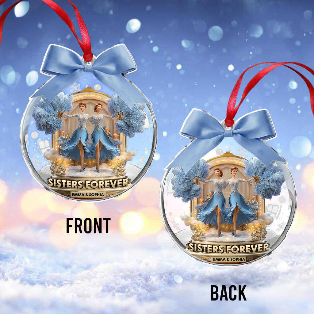Sœurs pour toujours - Ornement personnalisé pour sœurs