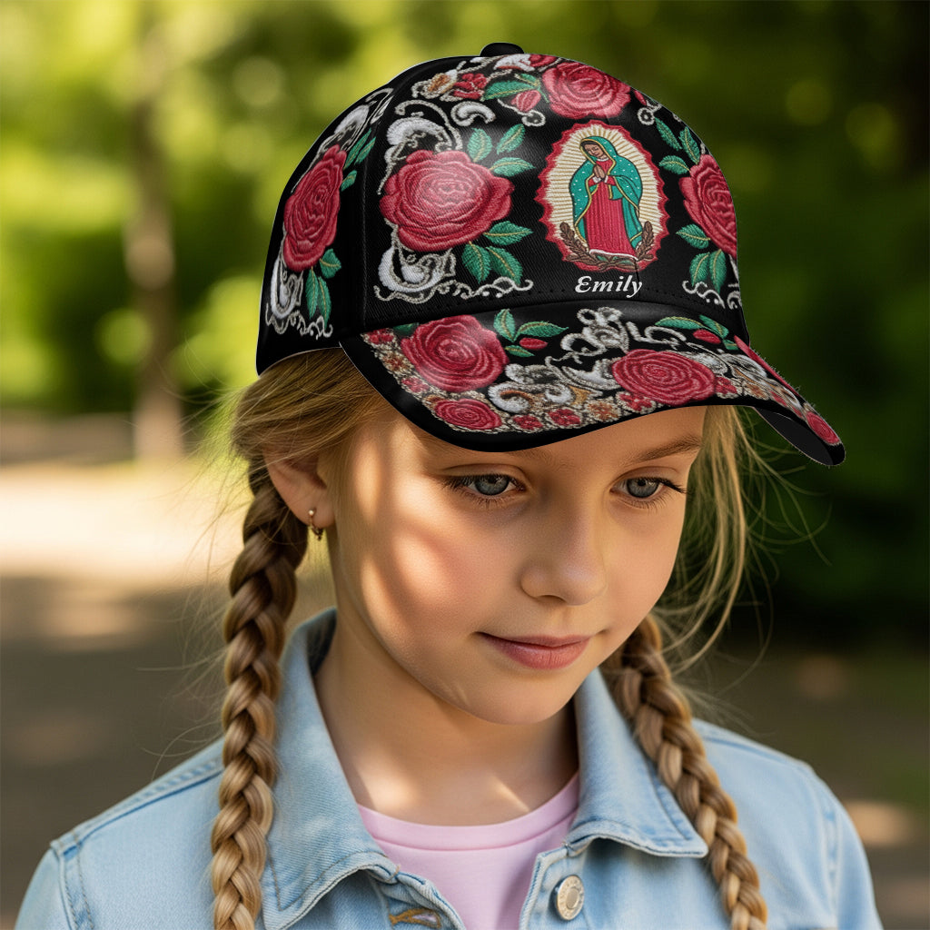Notre-Dame de Guadalupe Rose - Casquette chrétienne classique personnalisée