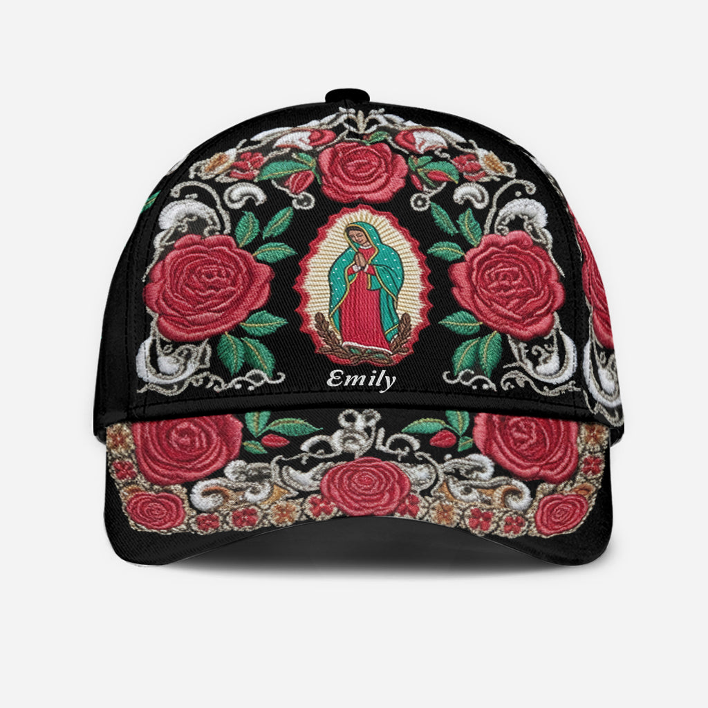 Notre-Dame de Guadalupe Rose - Casquette chrétienne classique personnalisée