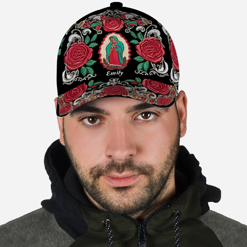 Notre-Dame de Guadalupe Rose - Casquette chrétienne classique personnalisée