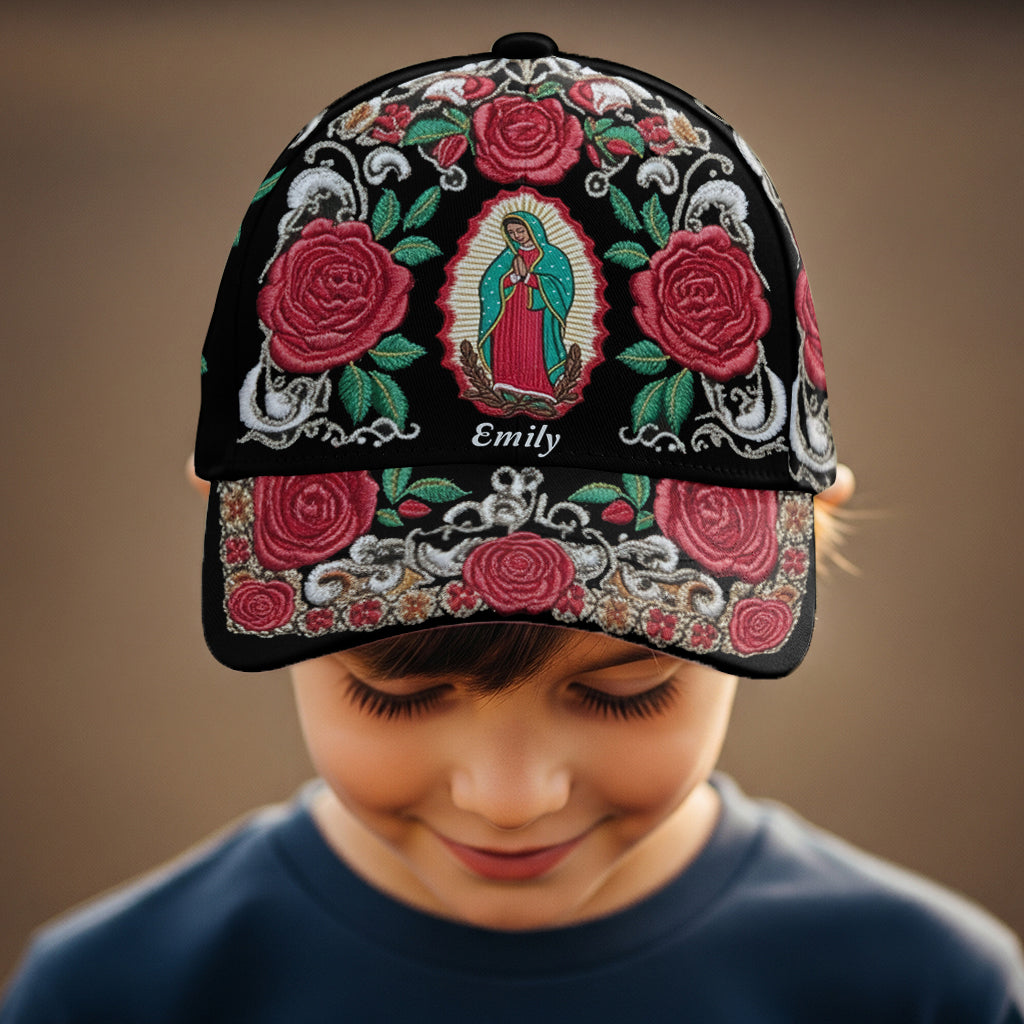 Notre-Dame de Guadalupe Rose - Casquette chrétienne classique personnalisée