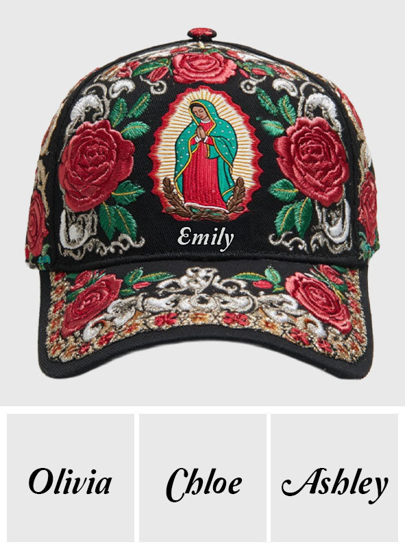 Notre-Dame de Guadalupe Rose - Casquette chrétienne classique personnalisée