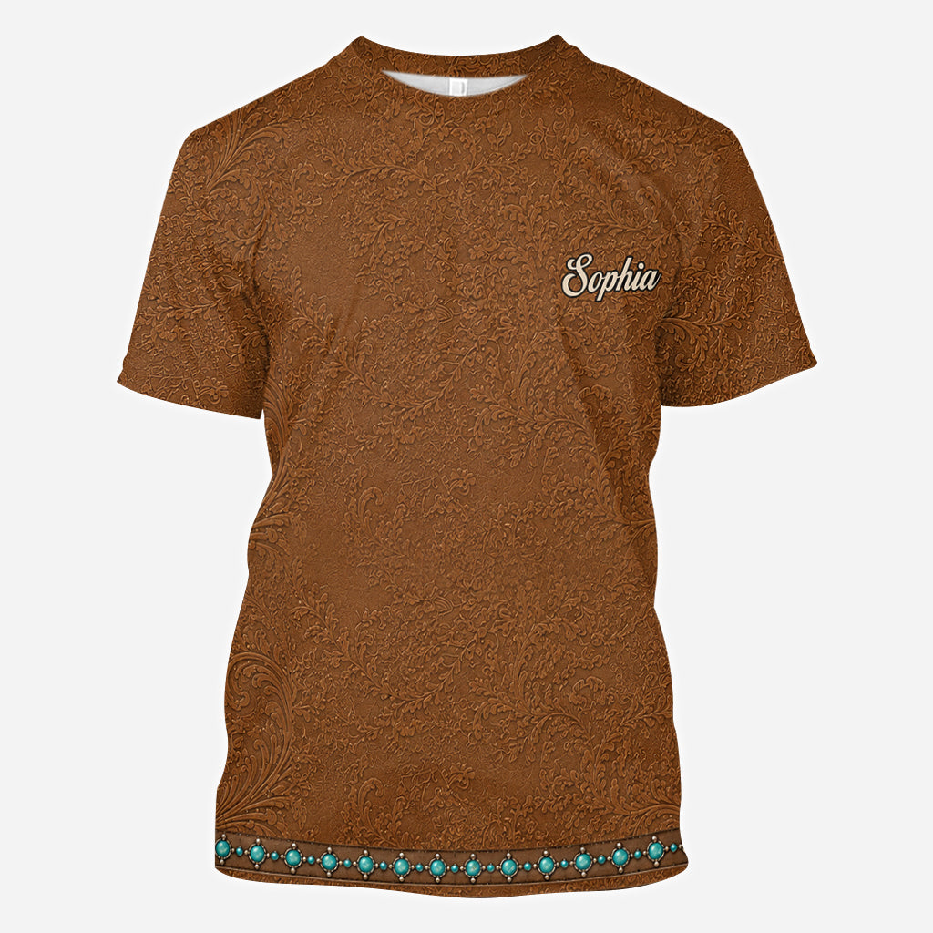 Just A Girl Who Loves Horses - Personalized Horse All Over Shirt