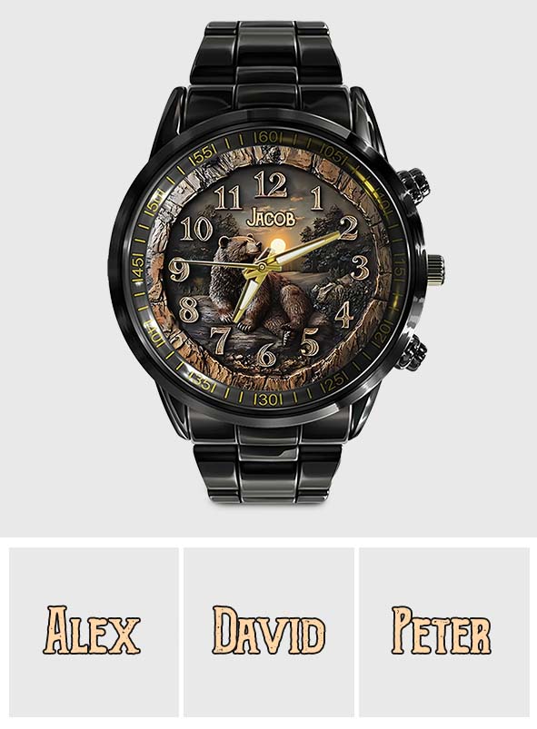 Strong Bear - Personalized Hunting Hand Watch