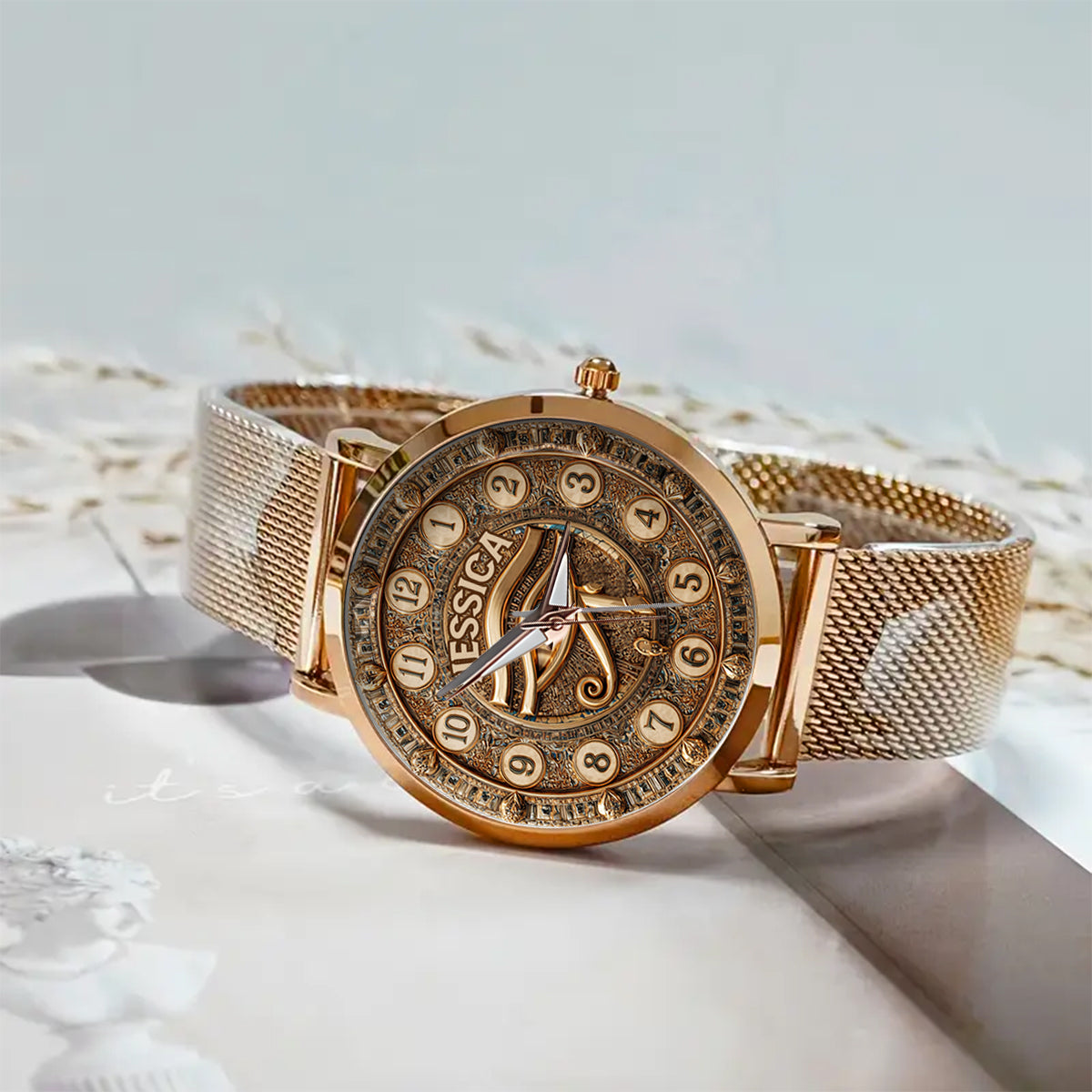 Ancient Egypt - Personalized Ancient Egypt Women Hand Watch