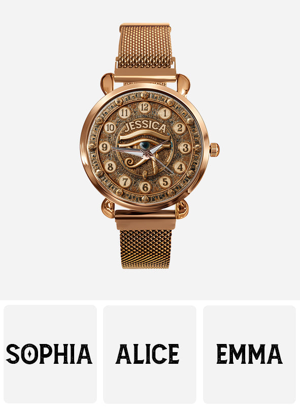 Ancient Egypt - Personalized Ancient Egypt Women Hand Watch