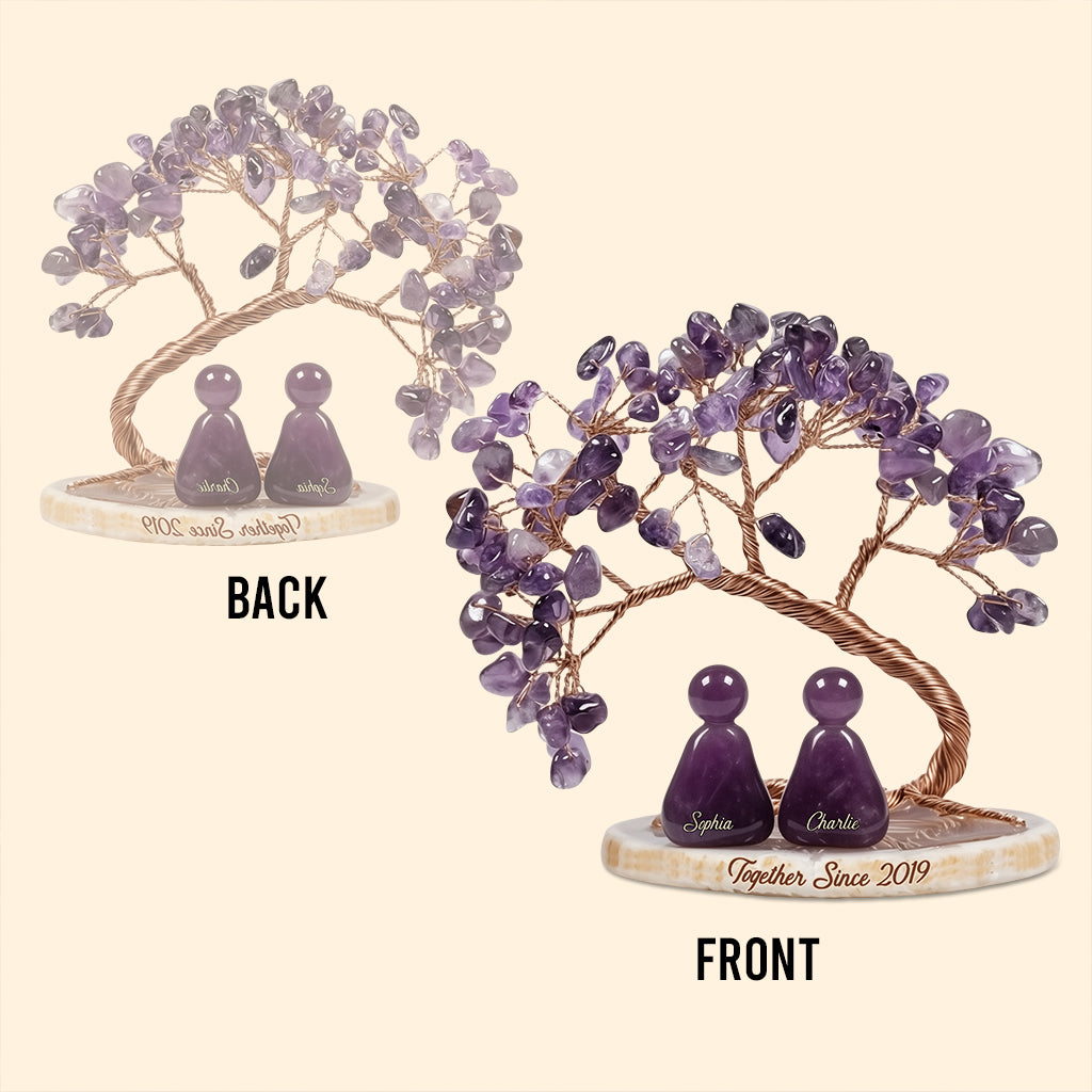 Together Since Perfect Gift For Couple - Personalized Couple Custom Shaped Acrylic Plaque